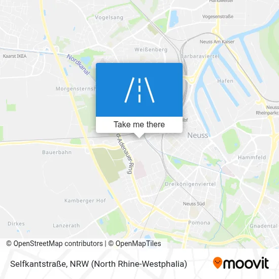 Selfkantstraße map