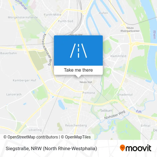 Siegstraße map
