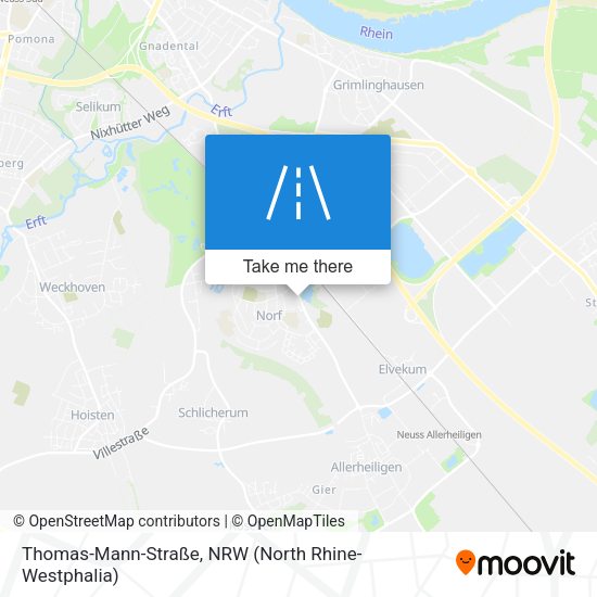 Thomas-Mann-Straße map