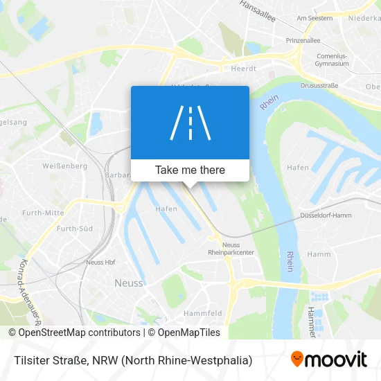 Tilsiter Straße map