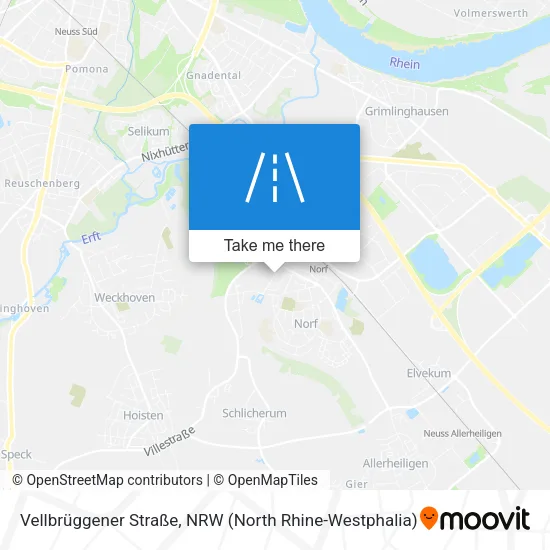 Карта Vellbrüggener Straße