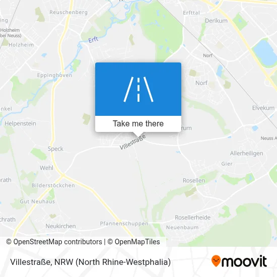 Villestraße map