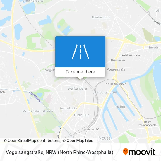 Карта Vogelsangstraße