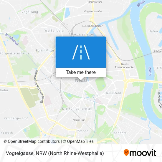 Карта Vogteigasse