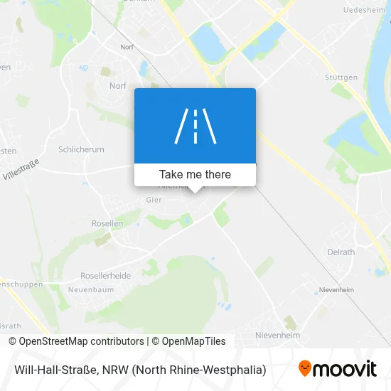 Will-Hall-Straße map