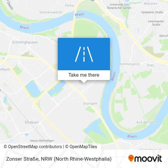 Zonser Straße map