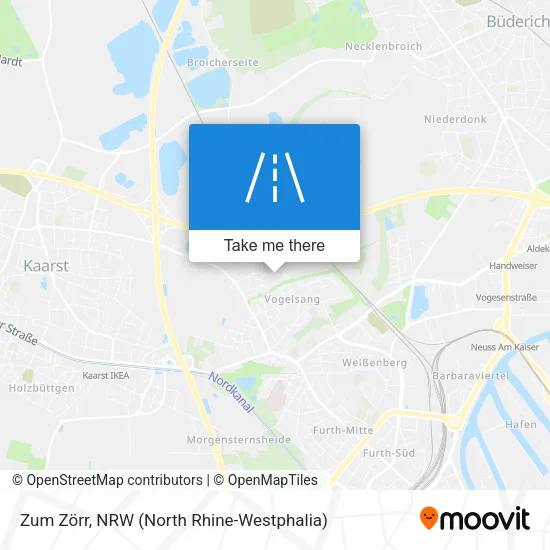 Карта Zum Zörr
