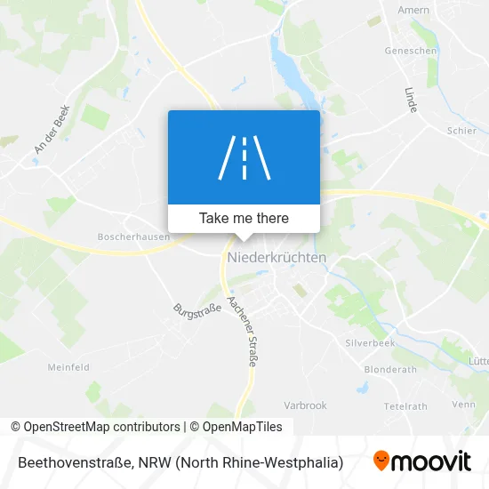 Beethovenstraße map