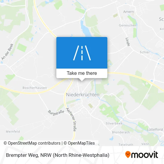 Карта Brempter Weg