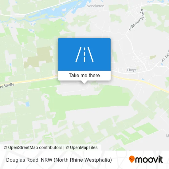 Douglas Road map