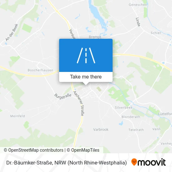 Карта Dr.-Bäumker-Straße