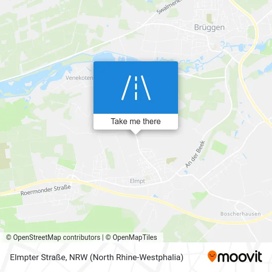 Карта Elmpter Straße