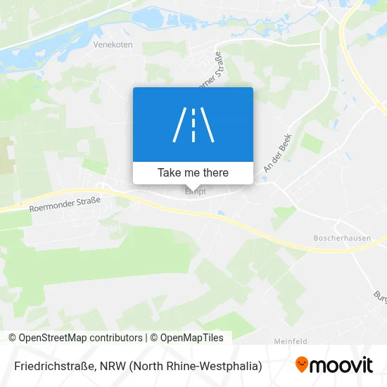 Friedrichstraße map