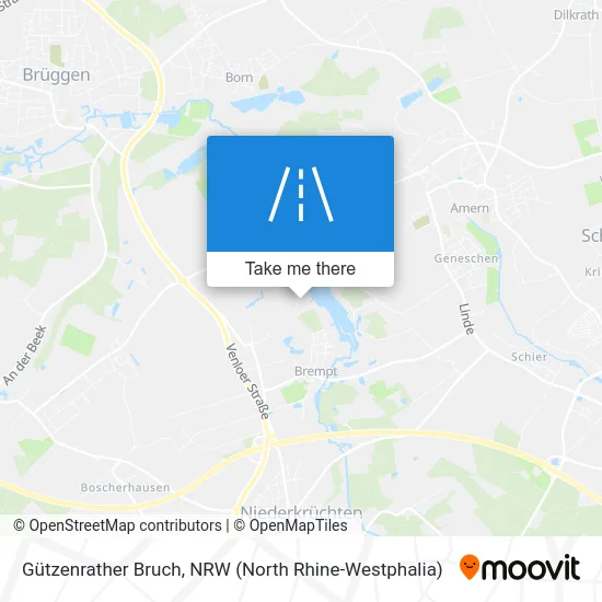 Карта Gützenrather Bruch