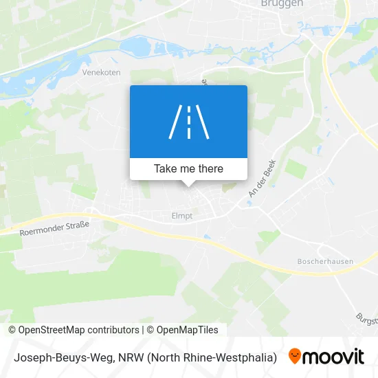 Joseph-Beuys-Weg map