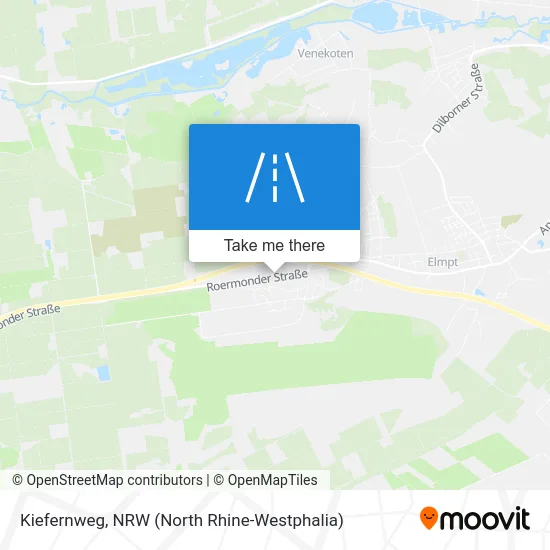 Kiefernweg map