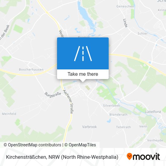 Kirchensträßchen map