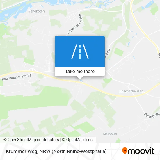 Карта Krummer Weg