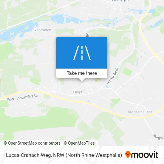 Карта Lucas-Cranach-Weg