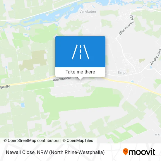 Карта Newall Close