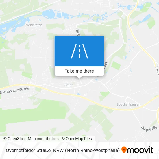 Карта Overhetfelder Straße