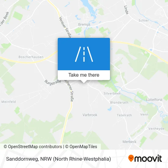 Карта Sanddornweg
