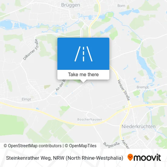 Steinkenrather Weg map