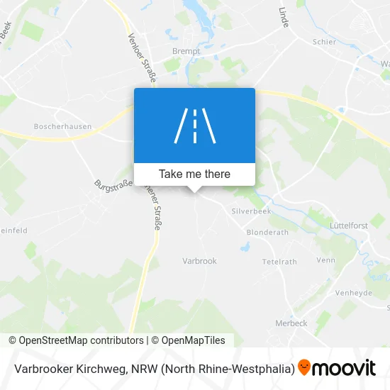 Карта Varbrooker Kirchweg