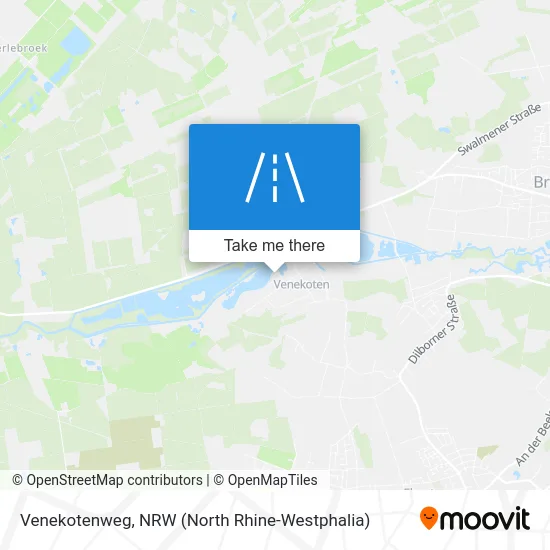 Venekotenweg map