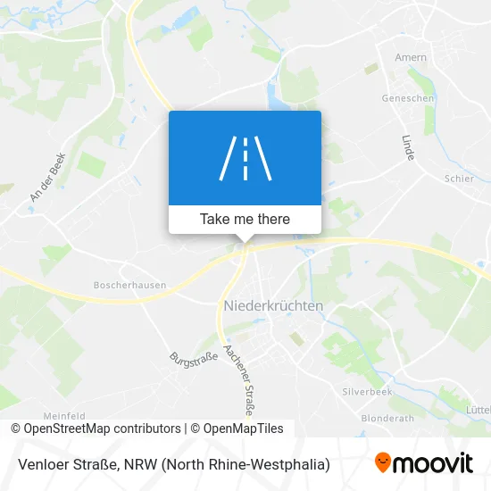 Карта Venloer Straße