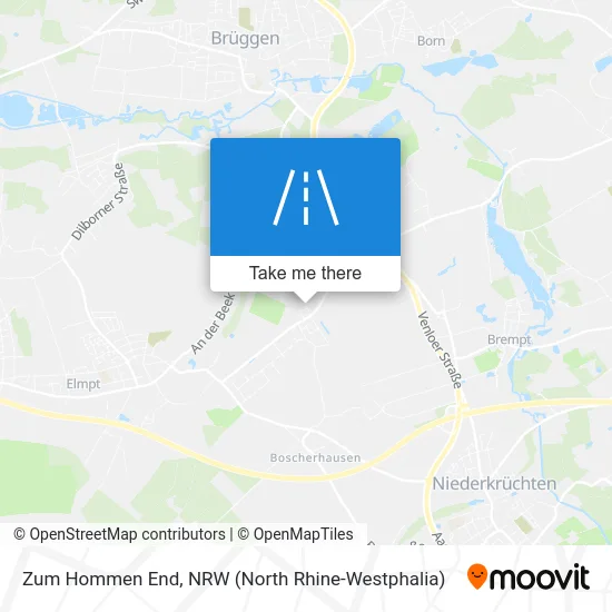 Карта Zum Hommen End