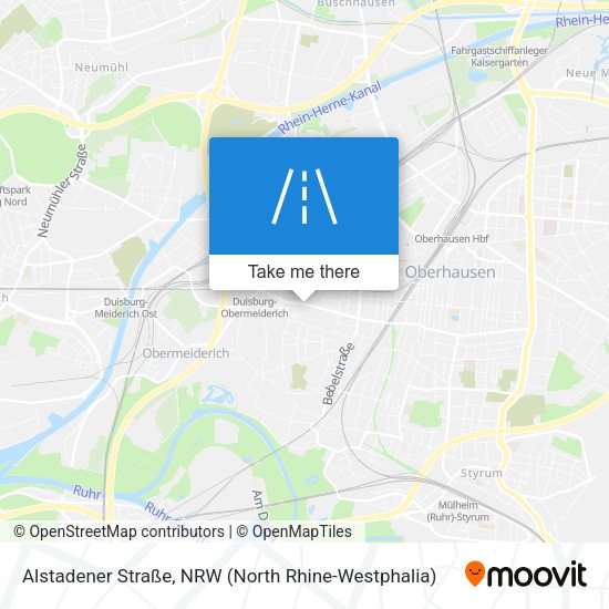 Alstadener Straße map