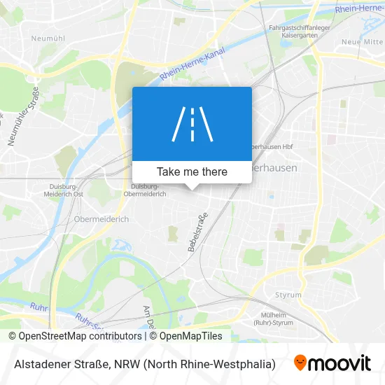 Alstadener Straße map