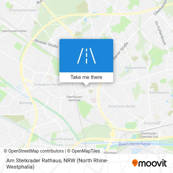 Am Sterkrader Rathaus map