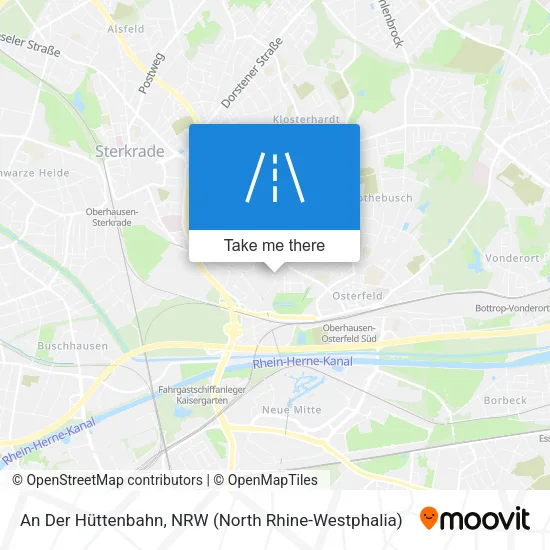 Карта An Der Hüttenbahn
