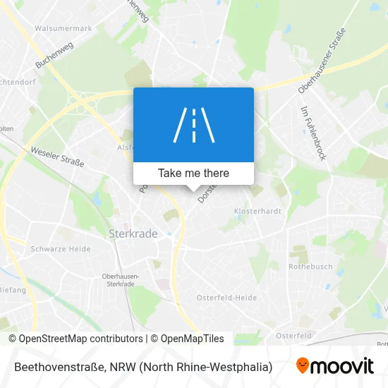 Beethovenstraße map