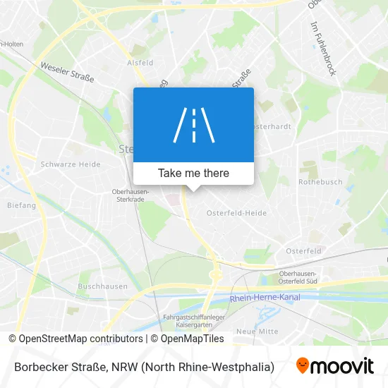 Borbecker Straße map