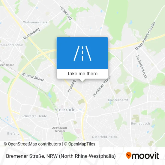 Карта Bremener Straße