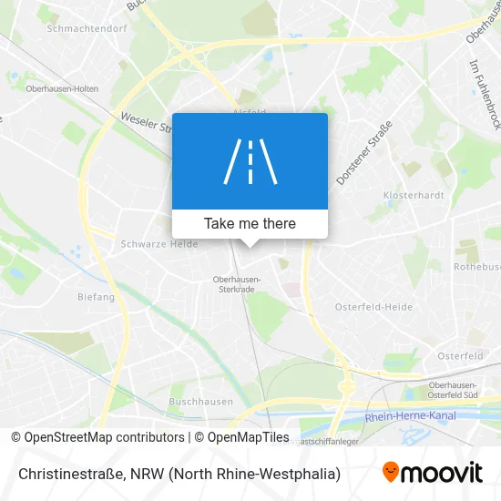 Christinestraße map