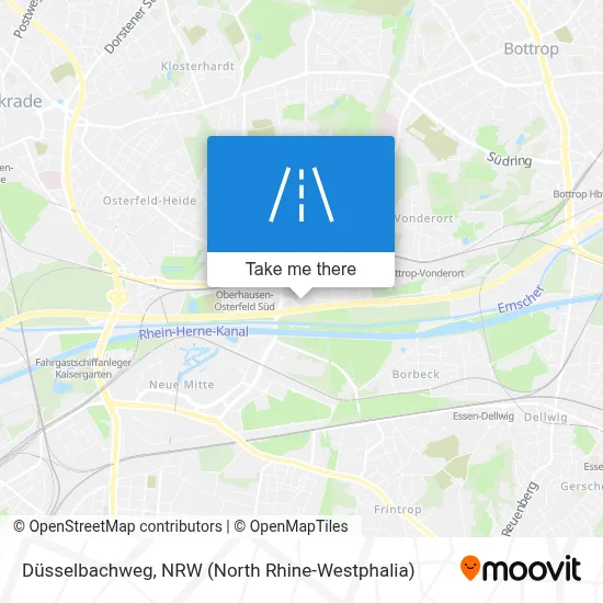 Düsselbachweg map