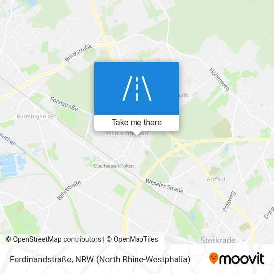 Карта Ferdinandstraße