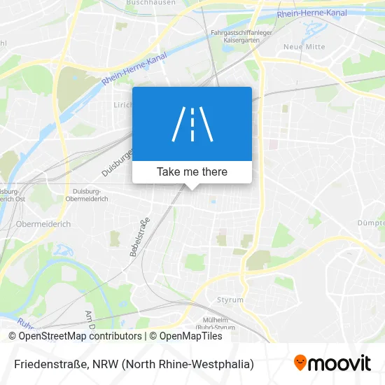 Friedenstraße map