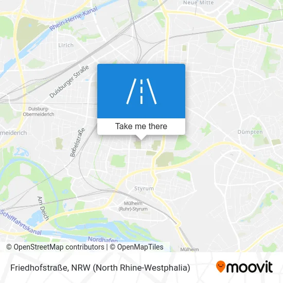 Карта Friedhofstraße