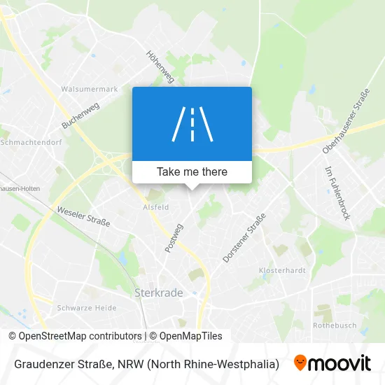 Graudenzer Straße map