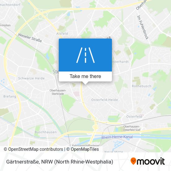 Gärtnerstraße map