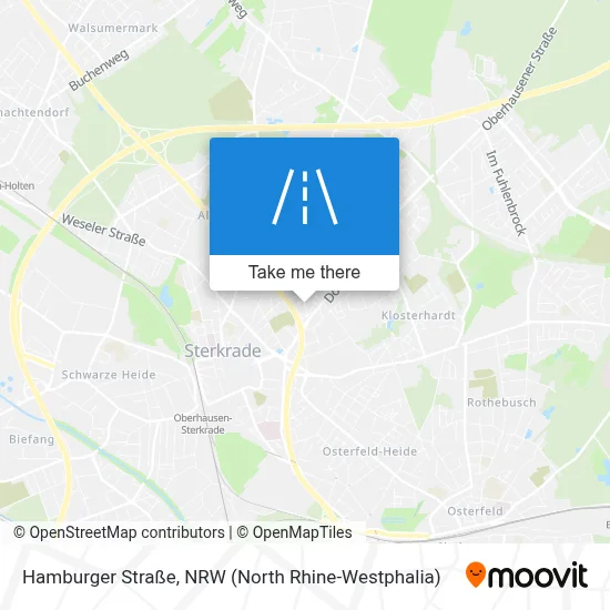 Hamburger Straße map