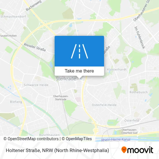 Holtener Straße map