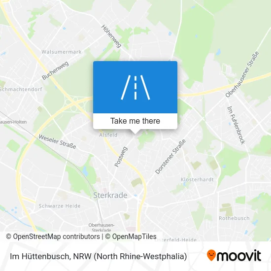 Карта Im Hüttenbusch