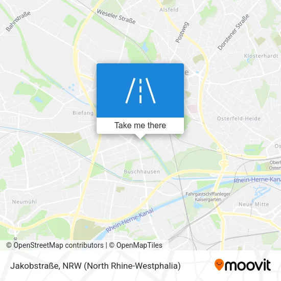 Карта Jakobstraße