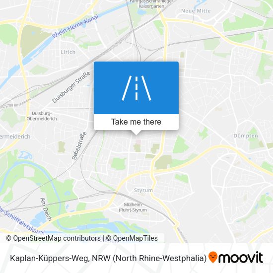 Kaplan-Küppers-Weg map